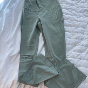 Lululemon Green Align Flare Leggings
